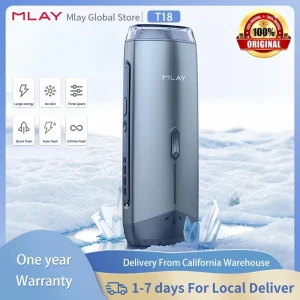 Mlay T18 ICE Cooling Hair Removal Device With Unlimited Shots Permanent IPL Laser