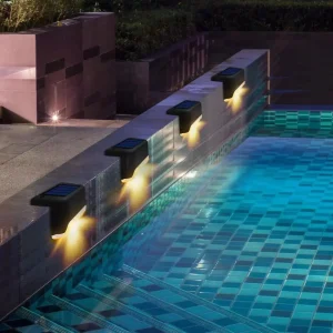 4Pack Solar Pool Side Lights