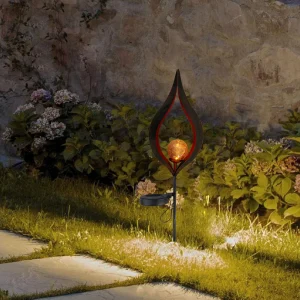Solar LED Light for Courtyard Garden Lawn Metal