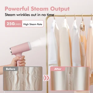 Portable Handheld   Garment Steamer-Steam Iron-Fabric Wrinkles Remover